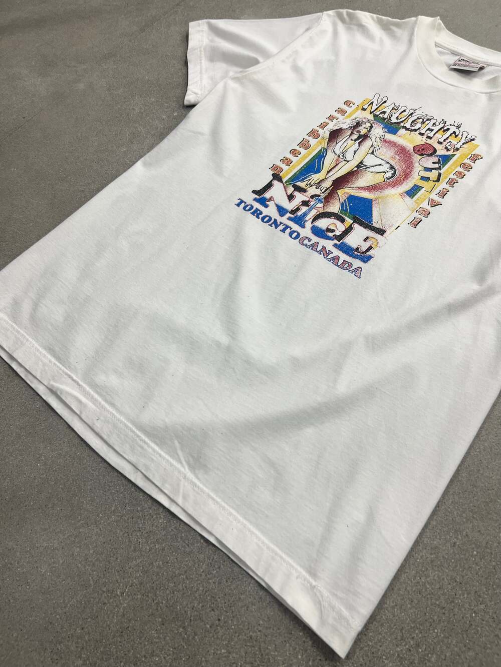 Vintage Naughty Butt Nice Toronto Caribbean Festival T-Shirt - L - Picture 4 of 6